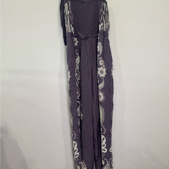 NWOT Caballero Rose Graphite Protea Paisley Jumpsuit - Picture 6 of 7